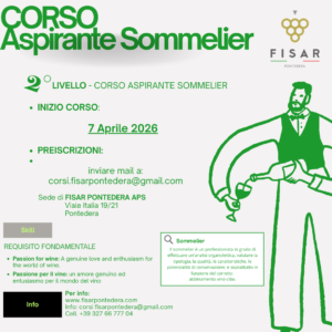 CORSO SECONDO LIVELLO - Aspiranti Sommelier FISAR