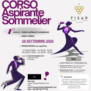 CORSO PRIMO LIVELLO - Aspiranti Sommelier FISAR