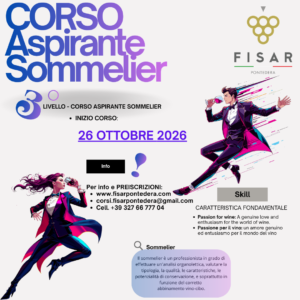 CORSO TERZO LIVELLO - Aspiranti Sommelier FISAR